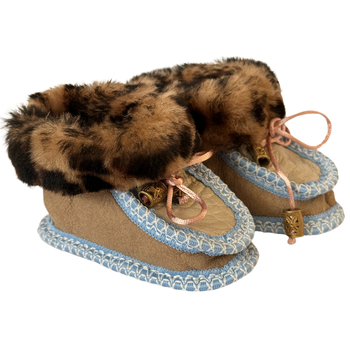 Eskimo Babyschuhe aus Schaffell